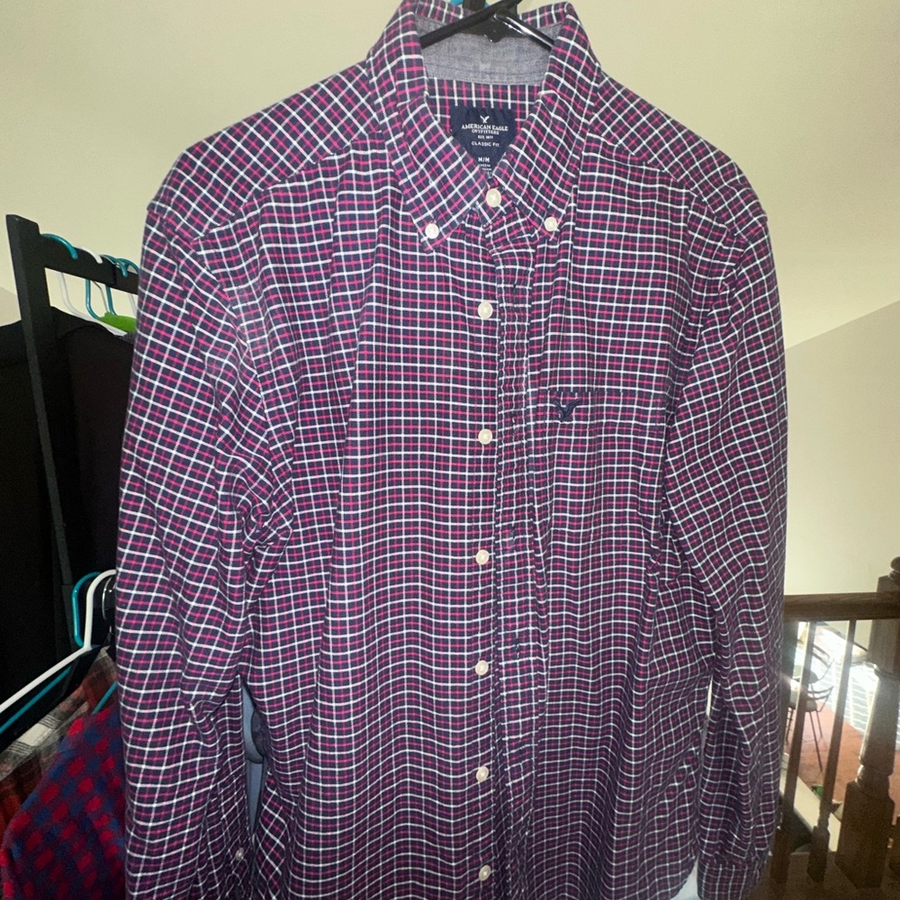 American eagle Button shirt!